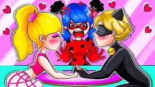 Ladybug Is Jealous of Cat Noir And Annie #2 | 레이디버그는 블랙캣과 애니를 질투한다 #2 | 재미있는 스톱 모션 만화 | Annie Korea