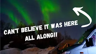 Hunt for the Northern Lights - Tromso I Extreme Winter VANLIFE Norway #wintervanlife