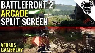 Star Wars Battlefront 2 - ARCADE VERSUS SPLIT SCREEN - TAKODANA