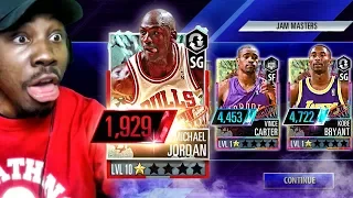 PULLING MICHAEL JORDAN IN *NEW* JAM MASTERS PACK OPENING! NBA 2K Mobile Gameplay Ep. 21