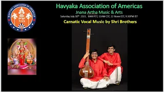 Carnatic Vocal Music by Shri Brothers