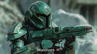 Asking AI to Create All 201 Countries as Mandalorian!