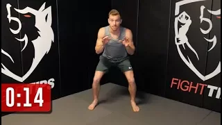 Lower Body Agility Workout for Fighters' Footwork