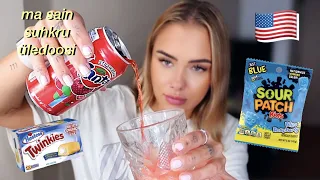 TESTIME USA SNÄKKE & JOOKE 🇺🇸🍭