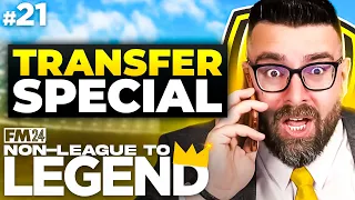 TRANSFER WINDOW | Part 21 | BURTON | Non-League to Legend FM24