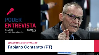 Ao vivo: Poder360 entrevista o senador Fabiano Contarato, líder do PT no Senado