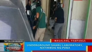 BP:  Underground shabu laboratory, natimbog ng PDEA