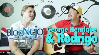 Blognejo Entrevista - George Henrique & Rodrigo