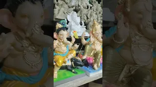 Mumbai Ganpati making 2023 | Ganesh chaturthi | ganpati Bappa morya #shorts #ganpatibappa #trending