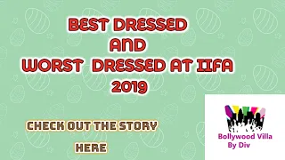 IIFA AWARDS 2019 FULL SHOW | Best Dressed and Worst Dressed