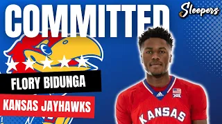 Flory Bidunga commits to Kansas! Bill Self is a BAAAAD man