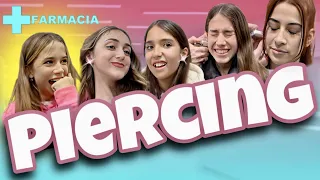 Mi hermana SOFI se hace un PIERCING SIN PERMISO de su padre junto con youtubers malagueños