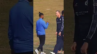 Scotland players avoided shaking hands with sandeep lamichhane. #sandeeplamichane  #scotlandcricket