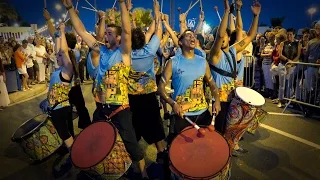 Batucada TrokoBloco - A Tope!!! - Lâcher de Percussions 2014(Saint Pierre la Mer,Francia)