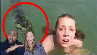 SHE ALMOST DIDN'T MAKE IT | 10 SCARY Fishing Videos Caught On Camera!