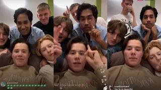 Edvin Ryding Full Instagram Live Stream [Young Royals Cast]