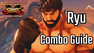 [Street Fighter V] Ryu Combo Guide