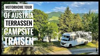 Motorhome Tour of Austria (Part One) Terrassen Campsite Traisen