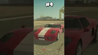 Los Autos Más Rápidos de GTA San Andreas 🏎️