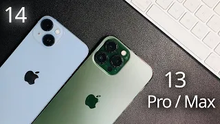 iPhone 14 vs iPhone 13 Pro Max- Podrías Cambiar de OPINIÓN en este 2023 📲 COMPARATIVA