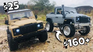 REALLY Cheap RC Vs Expensive RC Comparison! All Metal MN Models D90 Vs MN96.