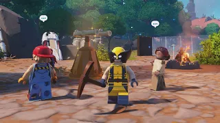 LEGO Fortnite x Star Wars - Wolverine Is Helping Rebuild The Rebel Outpost (Xbox Gameplay)