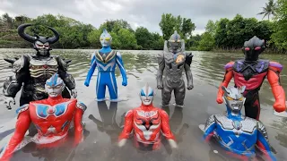 Ultraman Ginga Dan Ultraman Zero Tenggelam di Air, Ultramen Geed Dan Ultraman Agul Takut #102