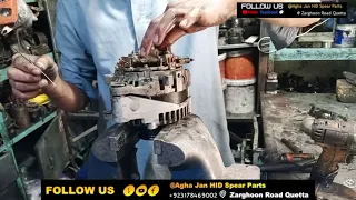 Ganaetar repar to Best starter motar 1rz repair