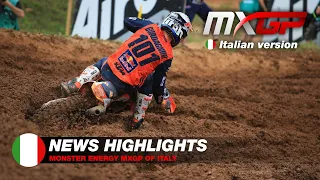 News Highlights in Italiano | Monster Energy MXGP of Italy 2021 #Motocross