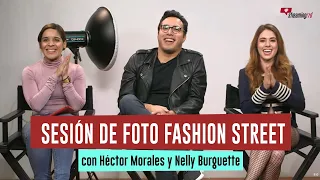 70 #streamingr7d Sesión de foto Fashion Street con Héctor Morales y Nelly Burguette