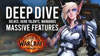 Hero Talents, Warbands, Delves And Much More In WoW: The War Within!