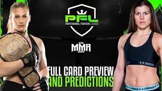 PFL 2022 #3: Regular Season FULL CARD Preview and Predictions