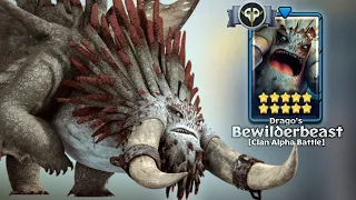 Drago's Bewilderbeast 10-Stars Defeated — World Alpha Clan Battle Gameplay | Dragons: Titan Uprising