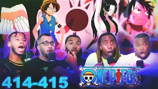 BOA HANCOCKS CONFESSION! One Piece Ep 414/415 Reaction