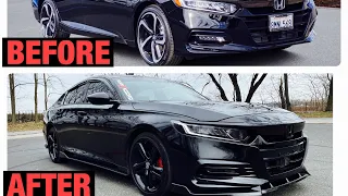 2019 Honda Accord Sport 1.5t build in 10 minutes