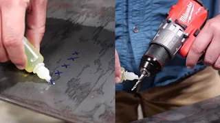 How to Tap Holes With A Drill - No Tap and Die