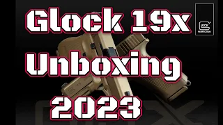 Glock 19x Gen5 Crossover Model Unboxing 2022