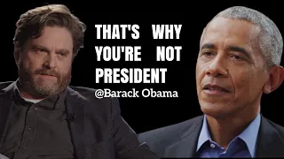 😂Barack Obama Roasts Zach Galifianakis On Between Two Ferns