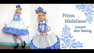 ♣ DIY Blue Jumper Skirt ♣ Lolita Tutorial Series