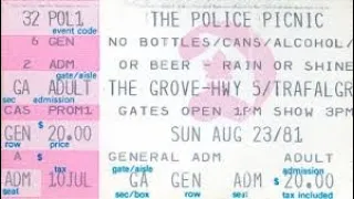 Killing Joke The Police Picnic Festival 1981 Full gig audio HQ