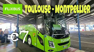 Flixbus Toulouse to Montpellier 🇨🇵  France Bus Trip Report