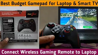 Best Budget Wireless Gamepad for Laptop & Smart TV | How to Connect wireless Gaming Remote to Laptop