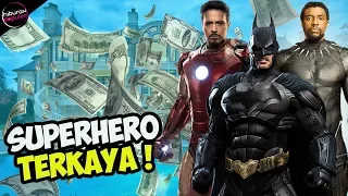 10 Superhero Terkaya di Jagad Marvel dan DC Comics