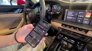 How to connect Apple Car Play in your Porsche