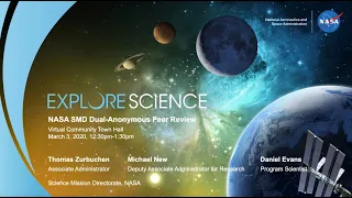 NASA Science Mission Directorate Dual-Anonymous Peer Review Virtual Town Hall