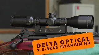 Vorstellung: Mit dem Zielfernrohr Delta Optical 1,5-9x45 Titanium HD auf dem Schießstand
