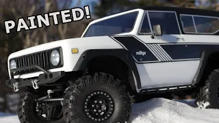 Redcat Gen8 Clear Body Version updates:  Painted, wheels & tire foams and magnetic body mounts!