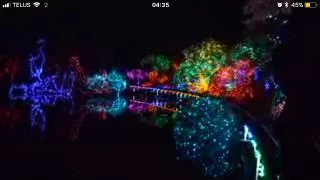 Bright Nights Christmas Train Stanley Park 2017 For Kids