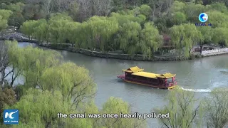 GLOBALink | Grand Canal mirrors green transition in China's Hangzhou