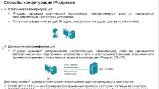 Видеокурс «Основы сетевых технологий». Лекция 9. Часть 4